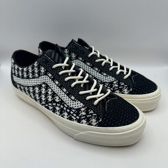 VANS Men\'s 10 Old Skool 36 Knit Black/White EK Pewter main image 9